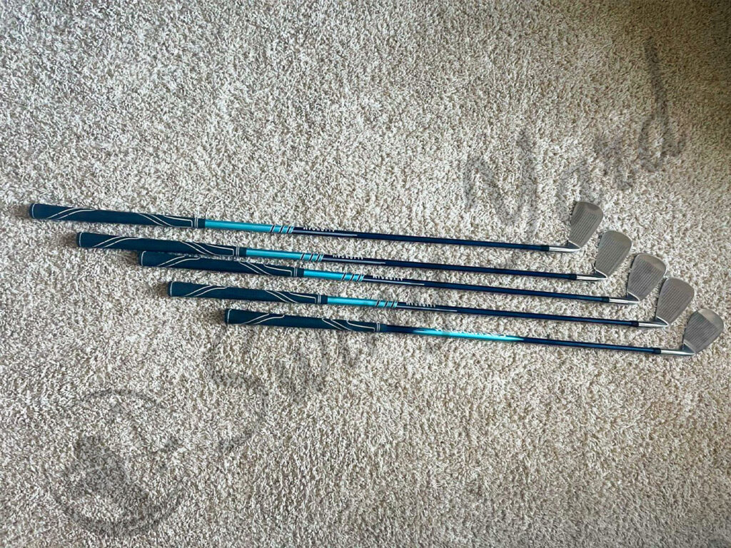 The Wilson Magnolia Irons for testing